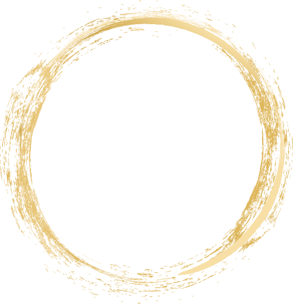 Gold Decorative Circle Variation 2
